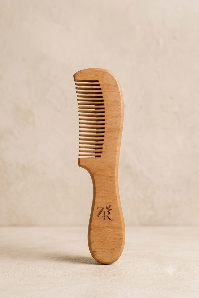 ZR Organic Wooden Comb for Strong & Healthy Hair